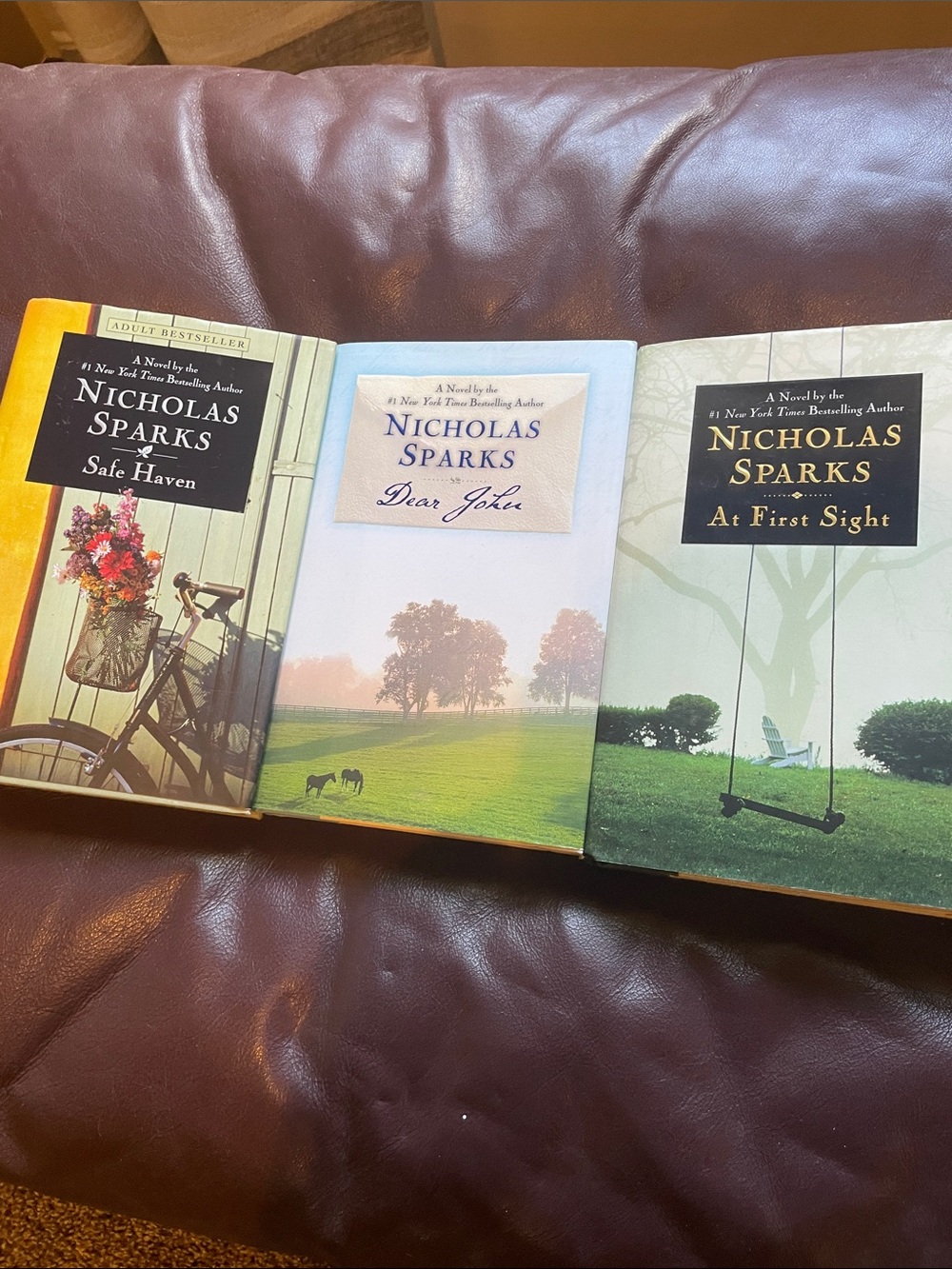Nicholas Sparks Hardback Set - Green and Cream Covers